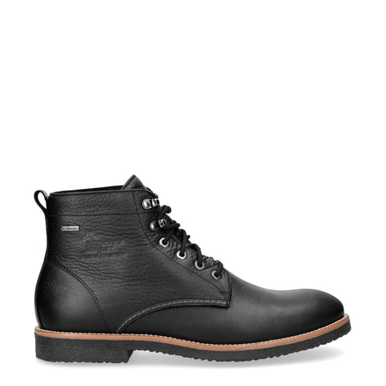 Panama Jack Herren Glasgow GTX C3 Schwarze wasserdichte Lederstiefeletten - Image 1