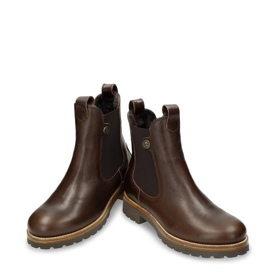 Panama Jack Francesca B13 Chelsea-Stiefel für Damen aus braunem Leder - Image 3