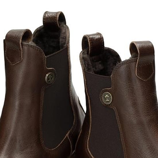 Panama Jack Francesca B13 Chelsea-Stiefel für Damen aus braunem Leder - Image 6