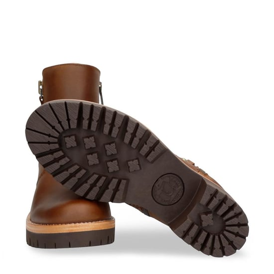 Panama Jack Damen Pauline B9 Bark wasserdichte Lederstiefeletten mit Absatz - Image 4