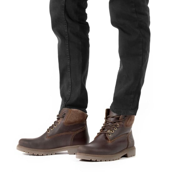 Panama Jack Herren Amur GTX C10 Kastanienbraune wasserdichte Lederstiefeletten - Image 5