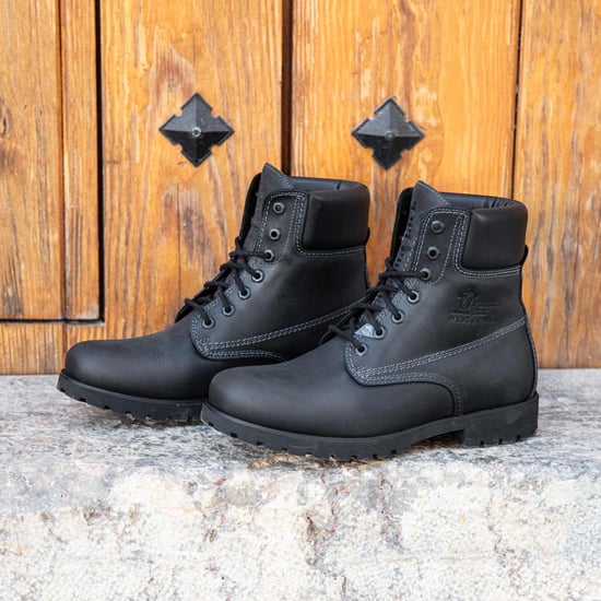 Panama Jack 03 C3 Herren-Stiefeletten aus schwarzem Leder, wasserdicht - Image 5