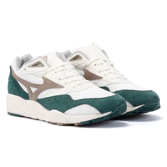 Mizuno Contender S Wildleder Weiße Turnschuhe - Image 1