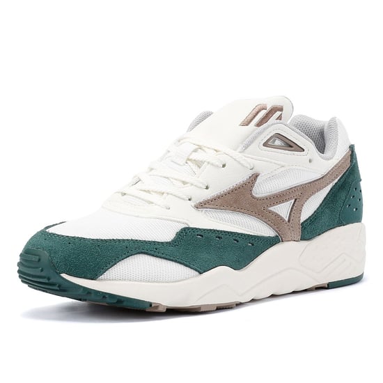 Mizuno Contender S Wildleder Weiße Turnschuhe - Image 3