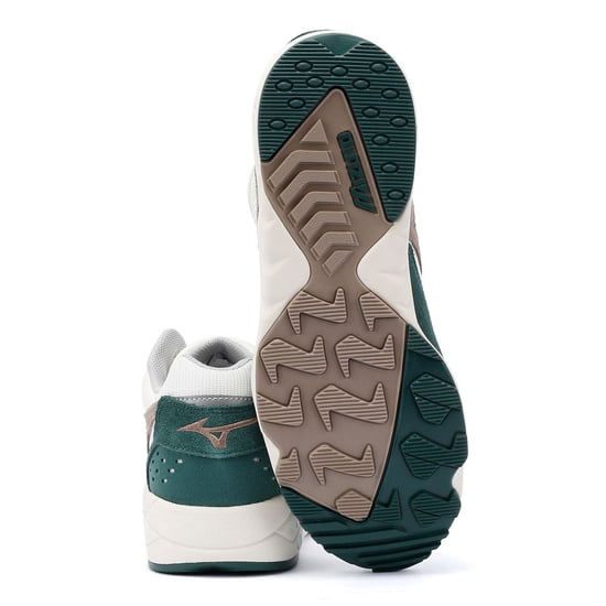 Mizuno Contender S Wildleder Weiße Turnschuhe - Image 4