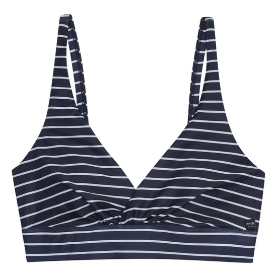 Regatta - "Paloma" Bikini Oberteil Strukturiert für Damen (Marineblau/Weiß) - Image 1