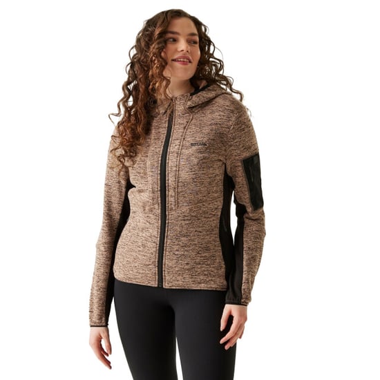 Regatta - "Kemilia" Fleecejacke für Damen (Warm Taupe/Schwarz) - Image 4