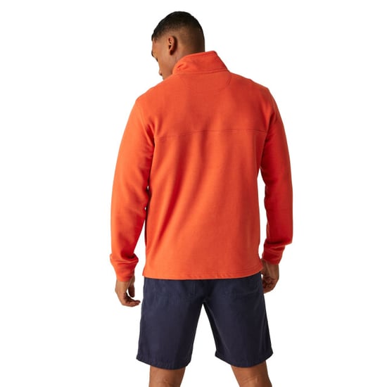 Regatta - "Agilno" Fleece-Oberteil mit halbem Reißverschluss für Herren (Rost/Orange) - Image 5