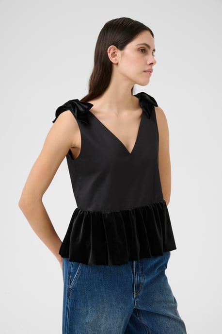 Ärmellose Bluse KBClemantine Ärmellose Bluse Peplum fit - Image 3