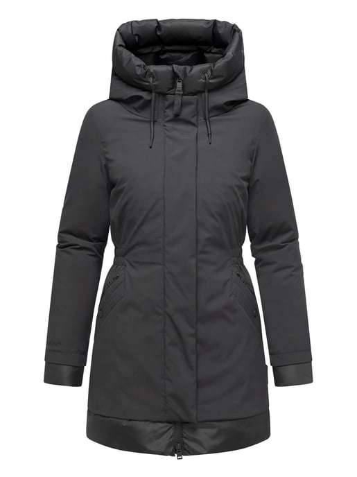 Navahoo Damen Winterparka WINTERPRINZESSIN mit Kapuze & femininer Passform - Image 2