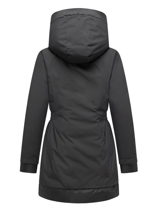 Navahoo Damen Winterparka WINTERPRINZESSIN mit Kapuze & femininer Passform - Image 4