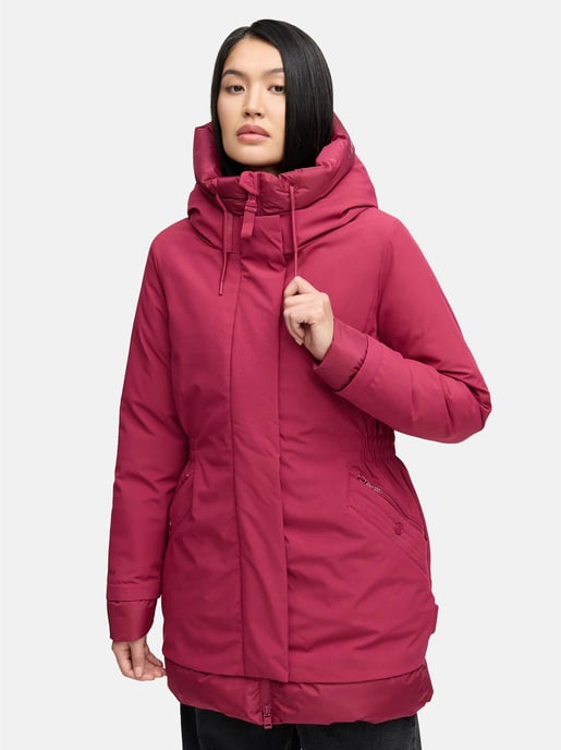 Navahoo Damen Winterparka WINTERPRINZESSIN mit Kapuze & femininer Passform - Image 2