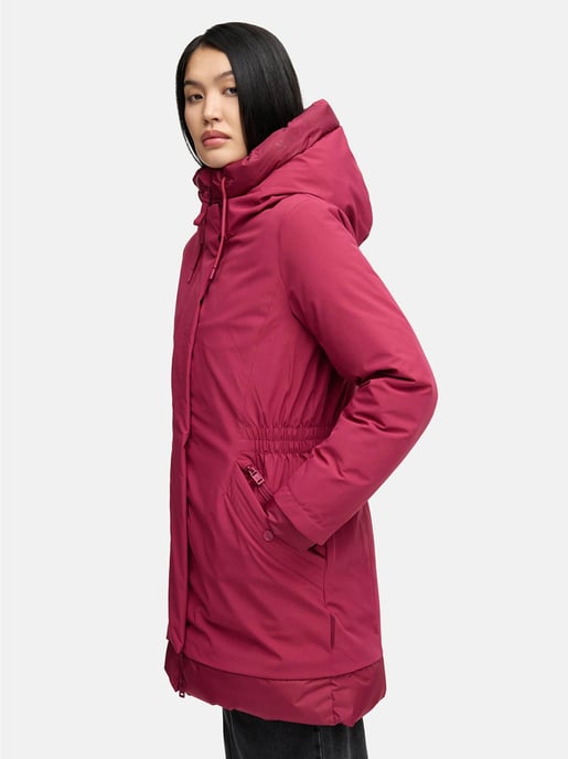 Navahoo Damen Winterparka WINTERPRINZESSIN mit Kapuze & femininer Passform - Image 4