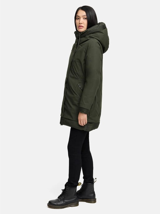Navahoo Damen Winterparka WINTERPRINZESSIN mit Kapuze & femininer Passform - Image 3