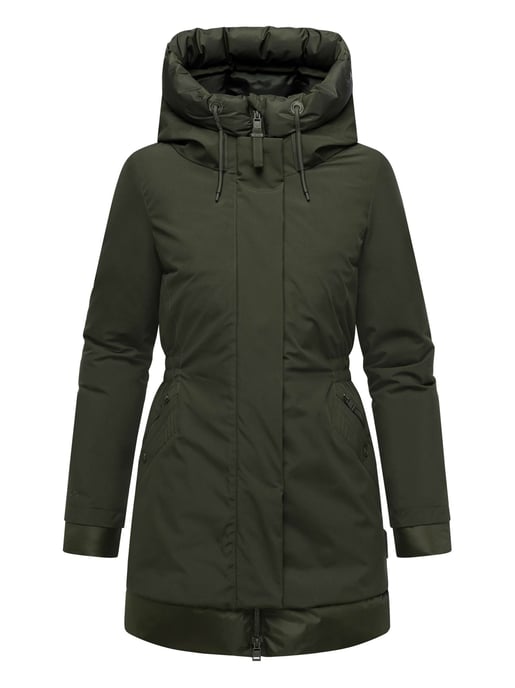 Navahoo Damen Winterparka WINTERPRINZESSIN mit Kapuze & femininer Passform - Image 5