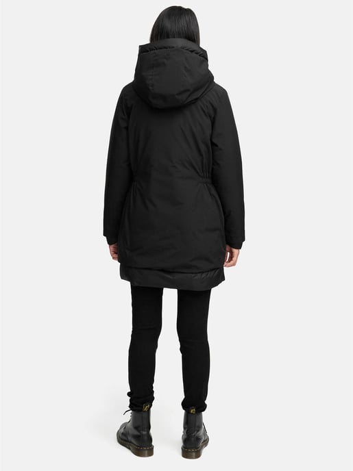 Navahoo Damen Winterparka WINTERPRINZESSIN mit Kapuze & femininer Passform - Image 4