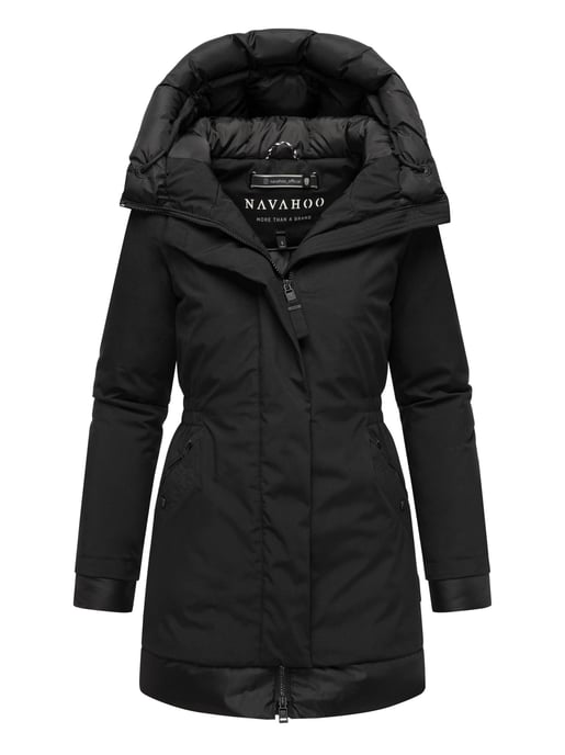 Navahoo Damen Winterparka WINTERPRINZESSIN mit Kapuze & femininer Passform - Image 5
