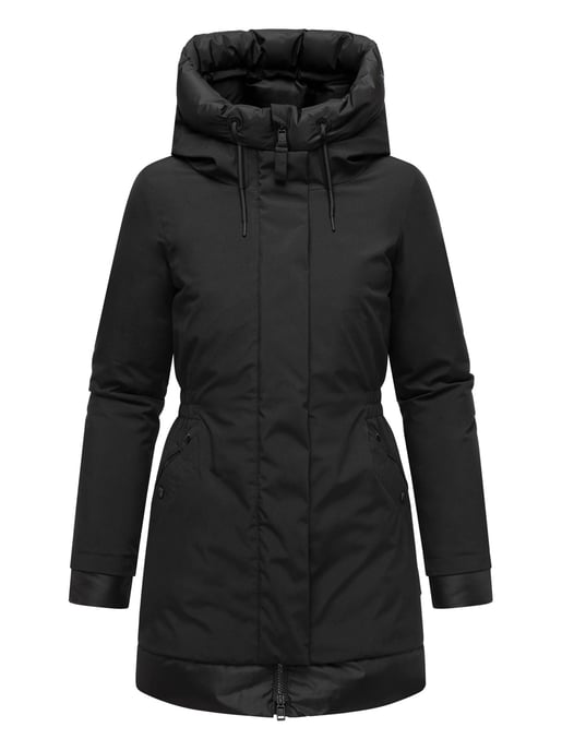 Navahoo Damen Winterparka WINTERPRINZESSIN mit Kapuze & femininer Passform - Image 6