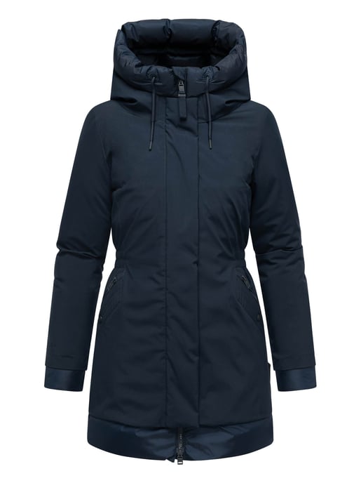 Navahoo Damen Winterparka WINTERPRINZESSIN mit Kapuze & femininer Passform - Image 6