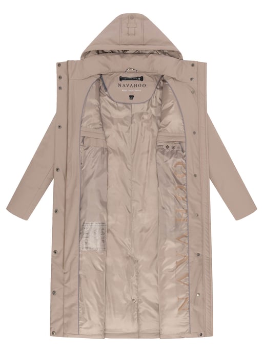 Navahoo Damen Winterparka WALDBUMMLER – wetterfest & stilvoll mit Taillengürtel - Image 5