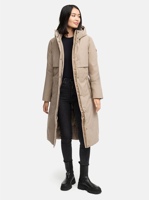 Navahoo Damen Winterparka WALDBUMMLER – wetterfest & stilvoll mit Taillengürtel - Image 6