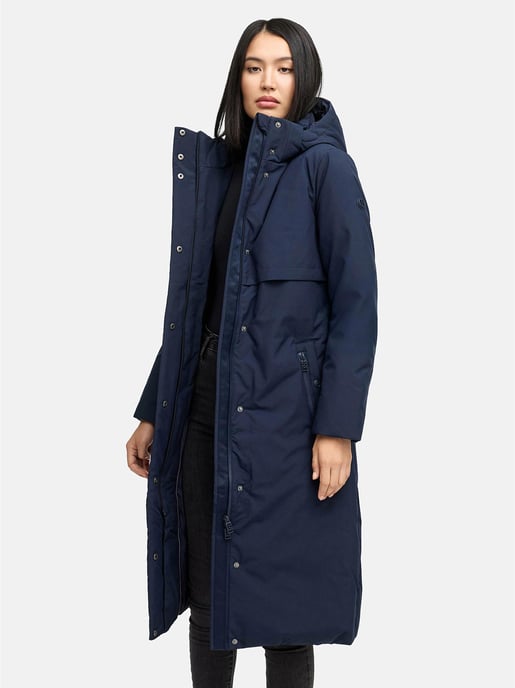 Navahoo Damen Winterparka WALDBUMMLER – wetterfest & stilvoll mit Taillengürtel - Image 6
