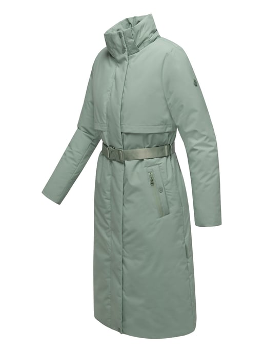 Navahoo Damen Winterparka WALDBUMMLER – wetterfest & stilvoll mit Taillengürtel - Image 3