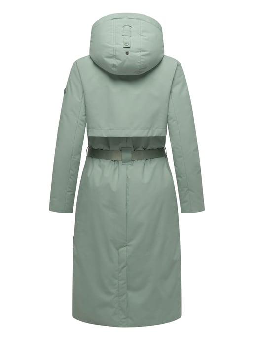 Navahoo Damen Winterparka WALDBUMMLER – wetterfest & stilvoll mit Taillengürtel - Image 4