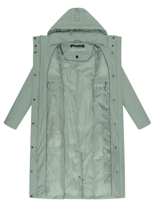 Navahoo Damen Winterparka WALDBUMMLER – wetterfest & stilvoll mit Taillengürtel - Image 5