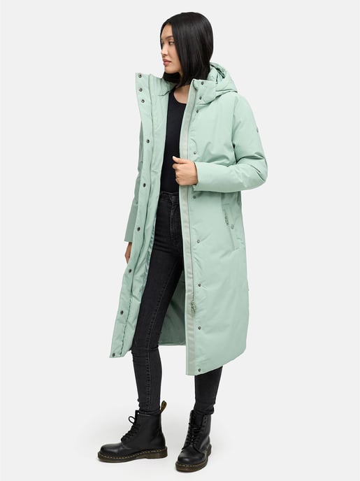 Navahoo Damen Winterparka WALDBUMMLER – wetterfest & stilvoll mit Taillengürtel - Image 6