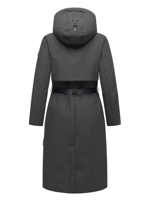 Navahoo Damen Winterparka WALDBUMMLER – wetterfest & stilvoll mit Taillengürtel - Image 4