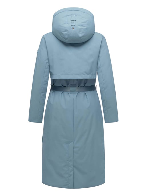Navahoo Damen Winterparka WALDBUMMLER – wetterfest & stilvoll mit Taillengürtel - Image 4