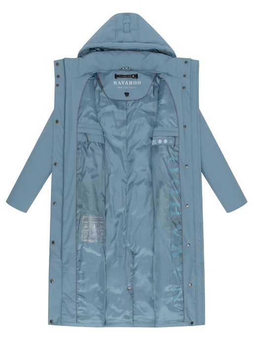 Navahoo Damen Winterparka WALDBUMMLER – wetterfest & stilvoll mit Taillengürtel - Image 5
