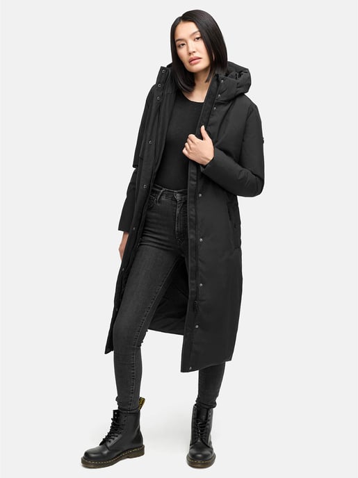 Navahoo Damen Winterparka WALDBUMMLER – wetterfest & stilvoll mit Taillengürtel - Image 6