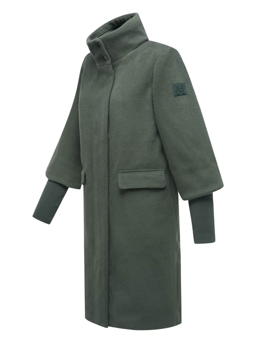Navahoo Polarblüte Damen Übergangsmantel mit Stehkragen & Reißverschluss - Image 3