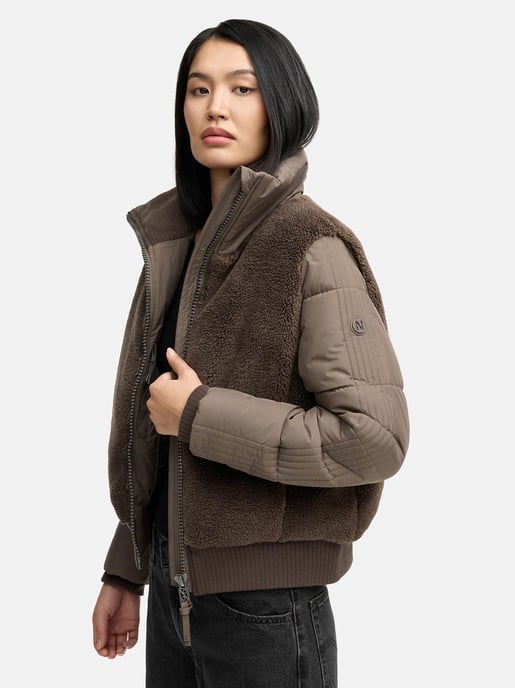 Navahoo Damen Winterjacke TEDDYZONE – trendig, warm & stylisch - Image 2
