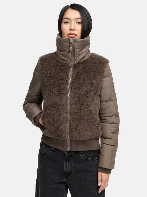 Navahoo Damen Winterjacke TEDDYZONE – trendig, warm & stylisch - Image 3