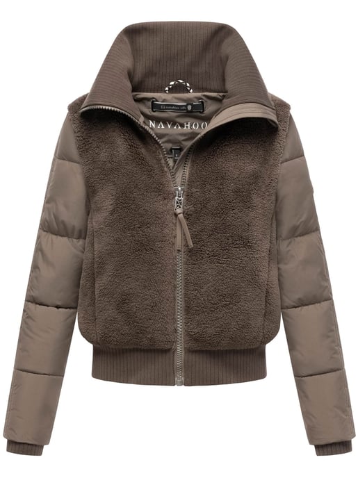 Navahoo Damen Winterjacke TEDDYZONE – trendig, warm & stylisch - Image 4