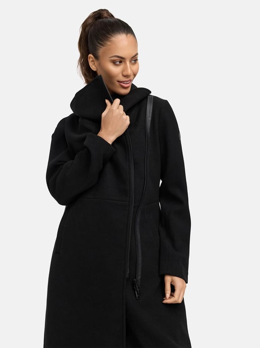 Navahoo Samtrose Damen Übergangsmantel mit Stehkragen – elegant & modern - Image 6