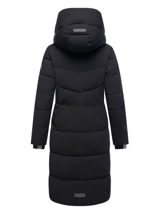 Navahoo Damen Winter Steppmantel SCHOKOKUSS – elegant, warm & funktional - Image 3