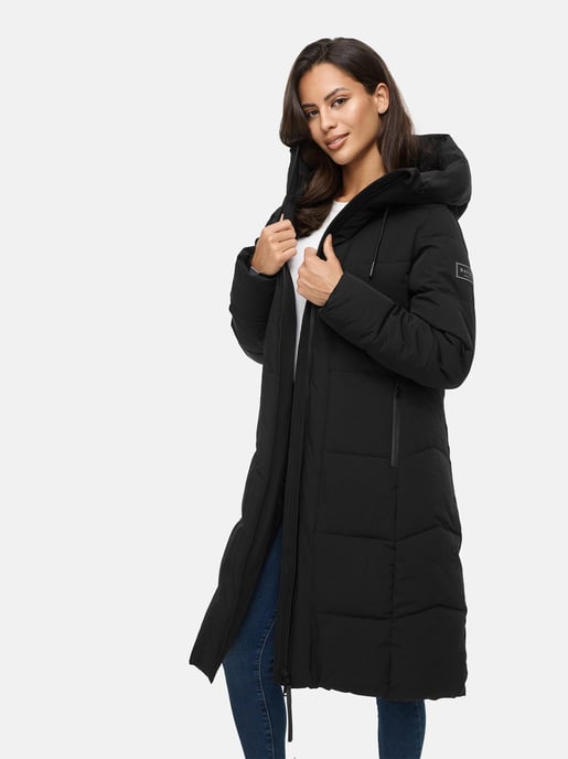 Navahoo Damen Winter Steppmantel SCHOKOKUSS – elegant, warm & funktional - Image 5