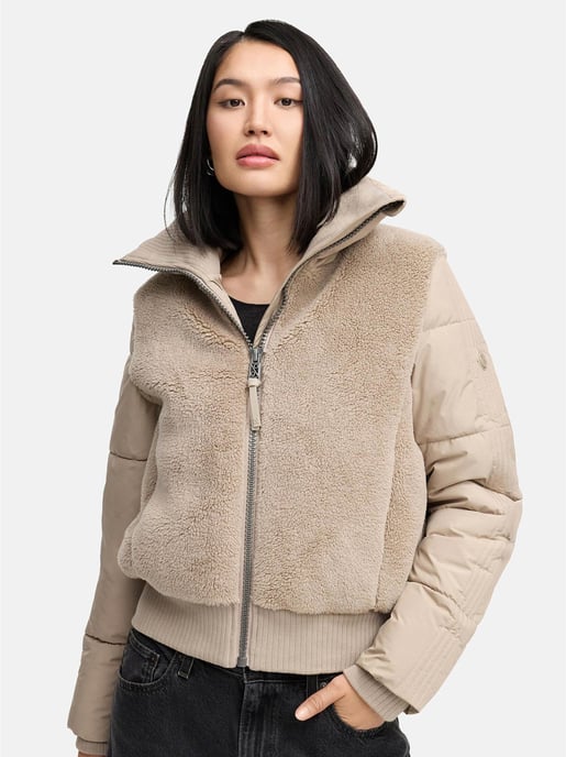 Navahoo Damen Winterjacke TEDDYZONE – trendig, warm & stylisch - Image 3