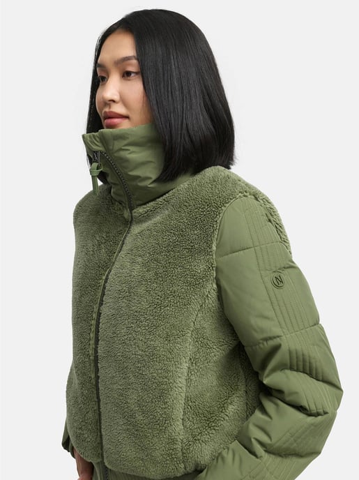Navahoo Damen Winterjacke TEDDYZONE – trendig, warm & stylisch - Image 4