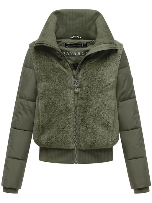 Navahoo Damen Winterjacke TEDDYZONE – trendig, warm & stylisch - Image 5