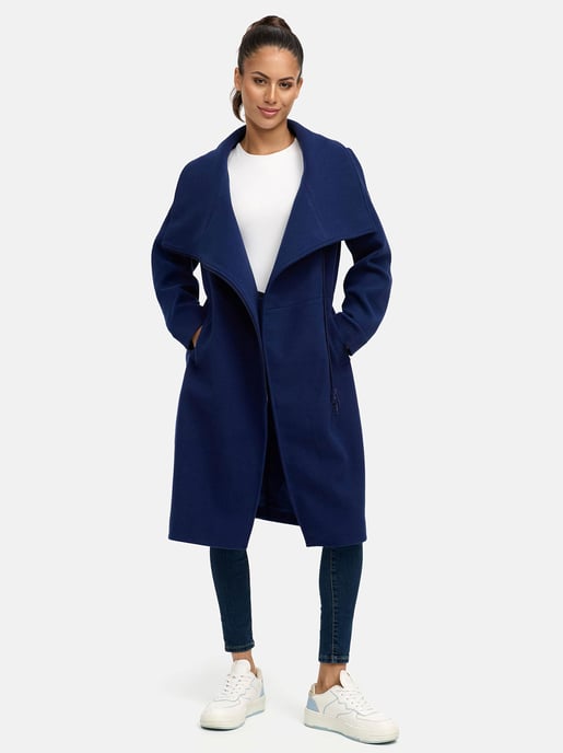 Navahoo Samtrose Damen Übergangsmantel mit Stehkragen – elegant & modern - Image 6