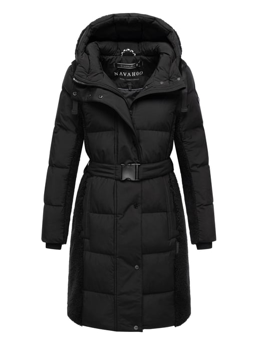 Navahoo Damen Wintermantel Funkelteddy – stilvoll, warm & modern - Image 1