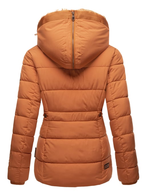Marikoo Damen Winterjacke Nekoo mit Kunstfellkapuze & Teddy-Innenfutter - Image 4