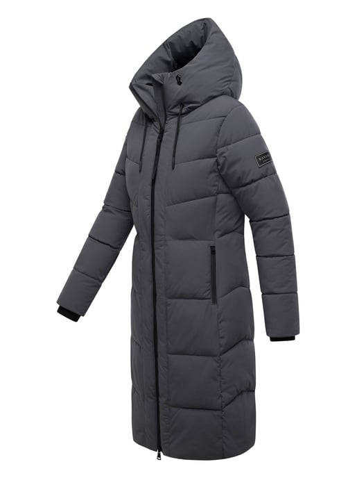 Navahoo Damen Winter Steppmantel SCHOKOKUSS – elegant, warm & funktional - Image 2