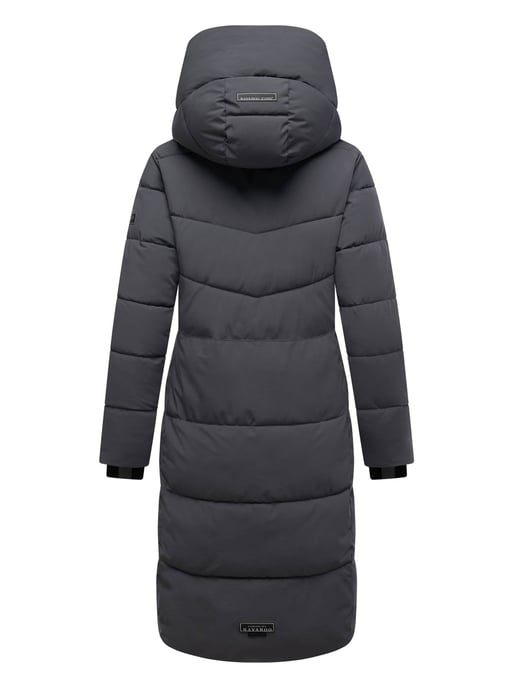 Navahoo Damen Winter Steppmantel SCHOKOKUSS – elegant, warm & funktional - Image 3