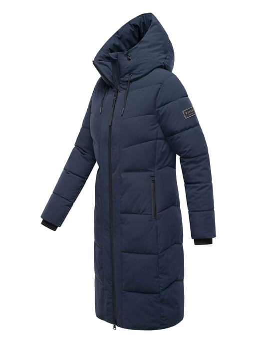 Navahoo Damen Winter Steppmantel SCHOKOKUSS – elegant, warm & funktional - Image 2